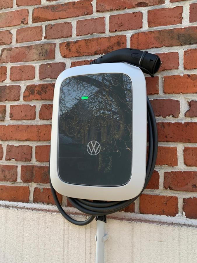 City Apartment Ochtrup - Netflix - Wallbox Bagian luar foto